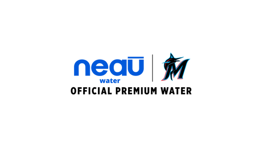 neaū water becomes official premium water of Miami Marlins