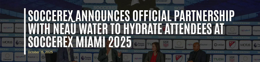 Soccerex & neaū water