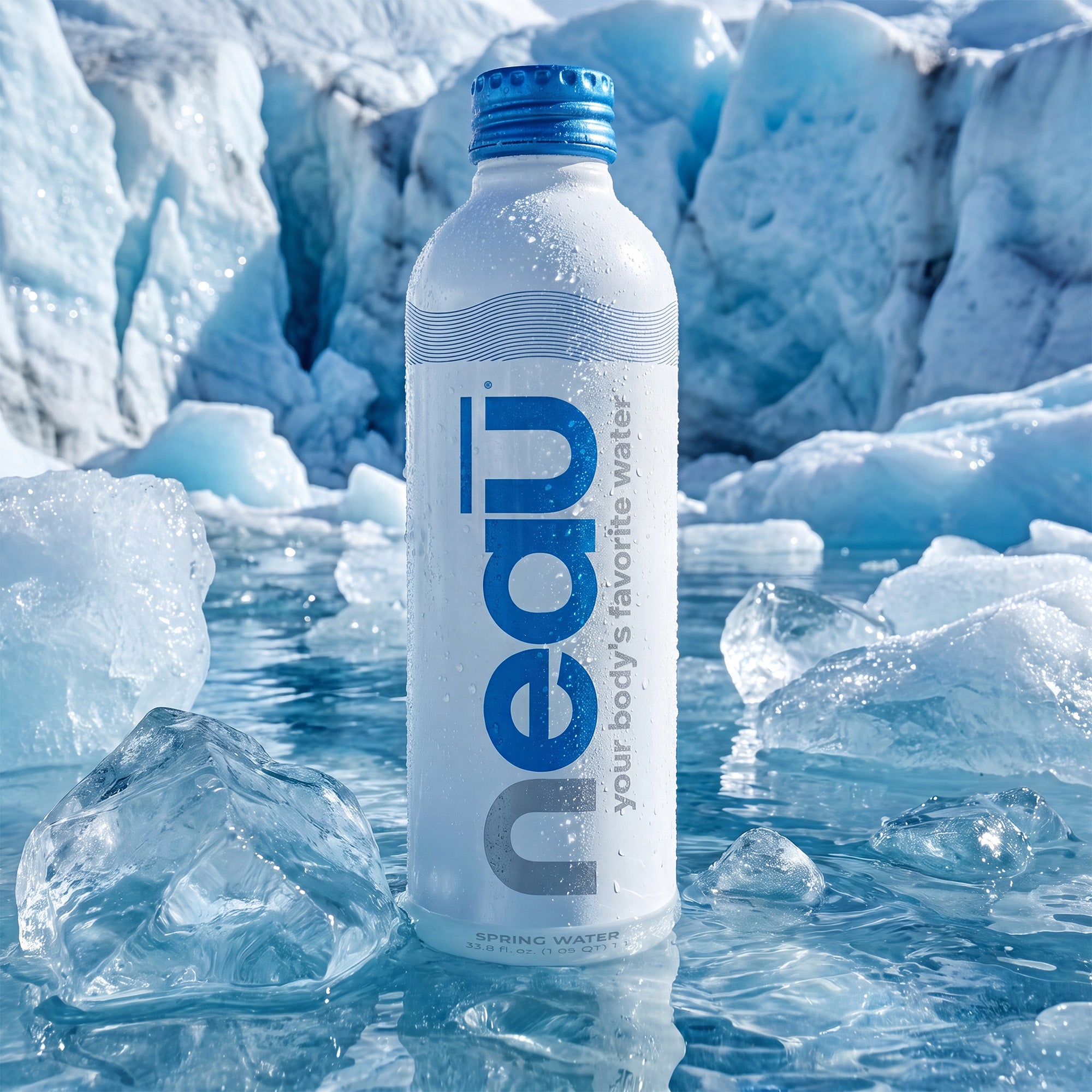 neaū Water – 1L Aluminum Bottles (6 Pack)