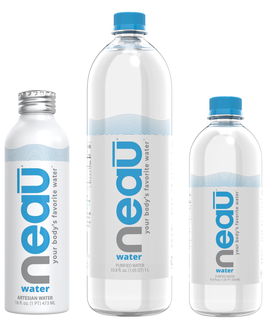 Group bottle neaū water